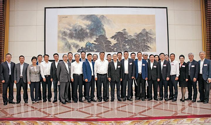 2018年5月，联盟拜访时任广东省省长、现任新疆党委书记马兴瑞
