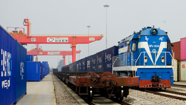 “湾区号”中欧班列开行三周年 运送出口货物总值超百亿