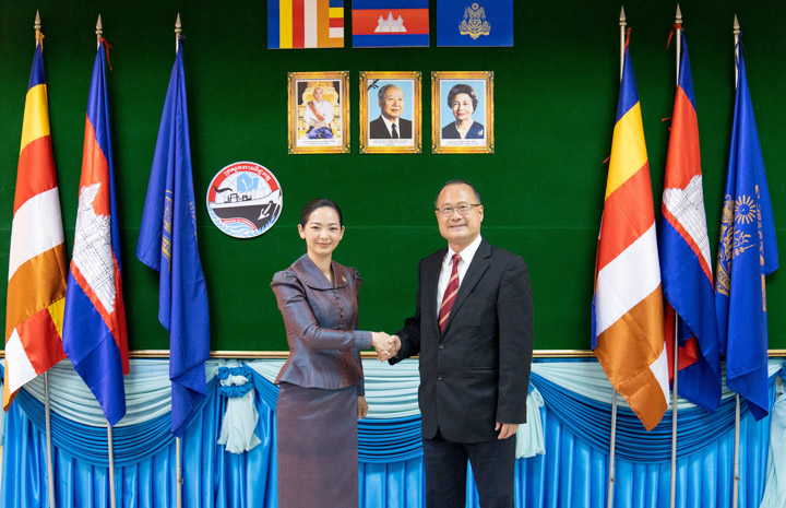 联盟主席蔡冠深率粤港澳大湾区企业家代表团访问柬埔寨商业部