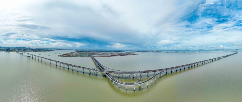 对接深中通道，广州南沙南中高速万顷沙支线百日内通车